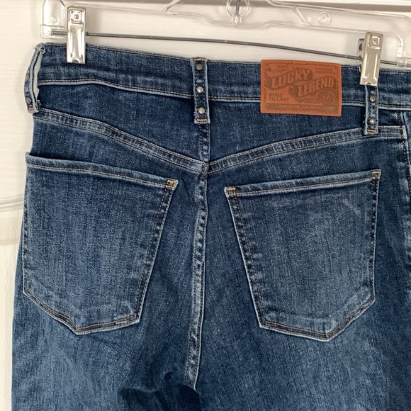 Lucky Brand (studded)Stevie High Rise Flare 4/27R - Picture 7 of 10